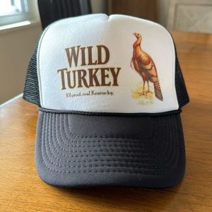 Wild Turkey foam trucker hat